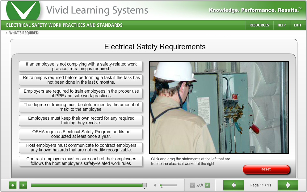 OSHA - Electrical Safety Work Practices And Standards Training Course ...